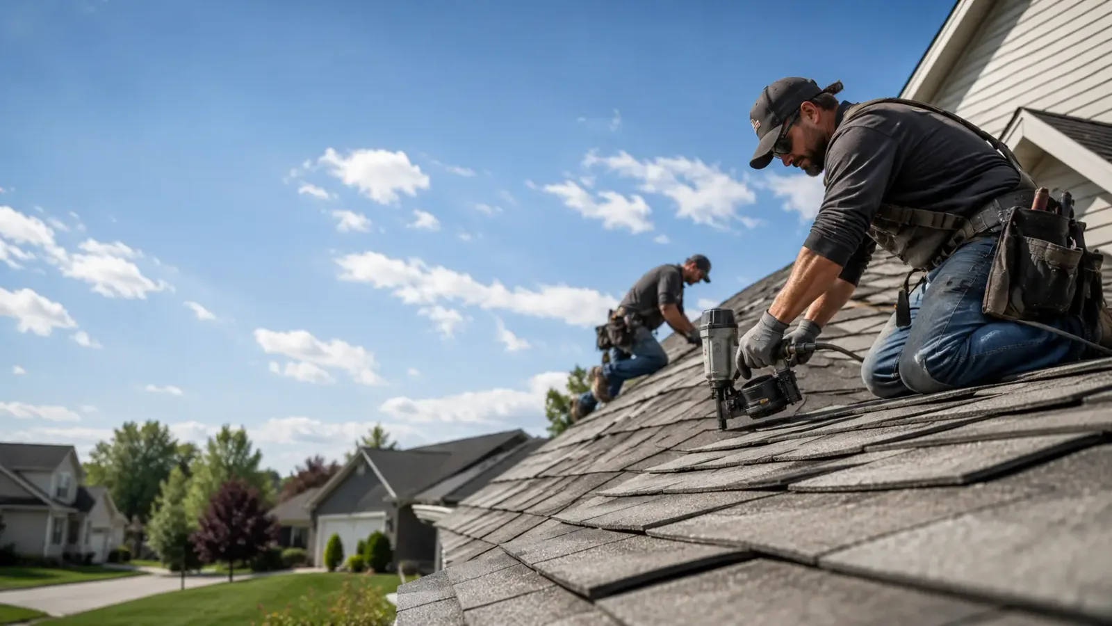Storm Damage Roof Repair in Oak Vale, MS near me